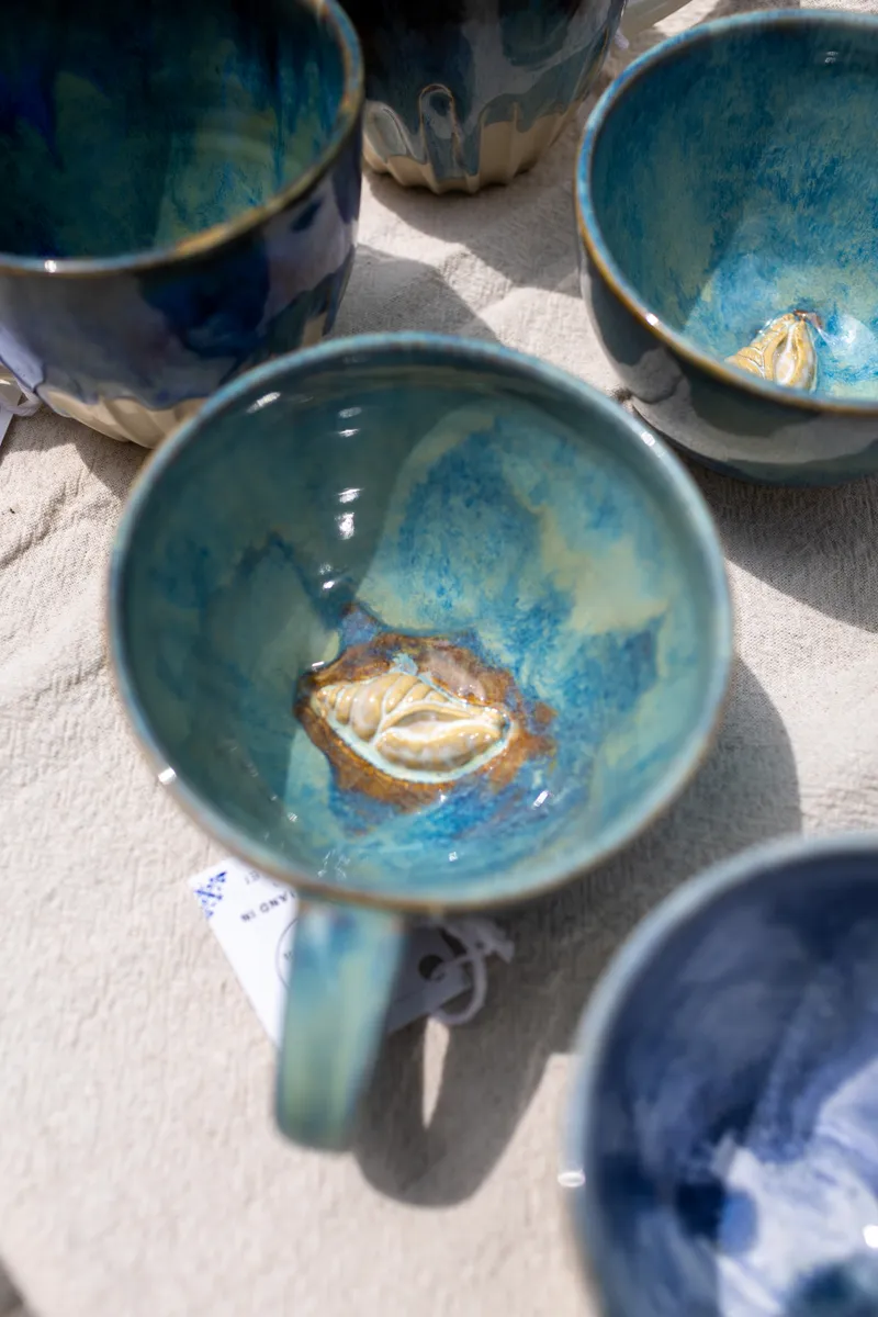 Handmade ceramic piece by Tatiana Manakova
